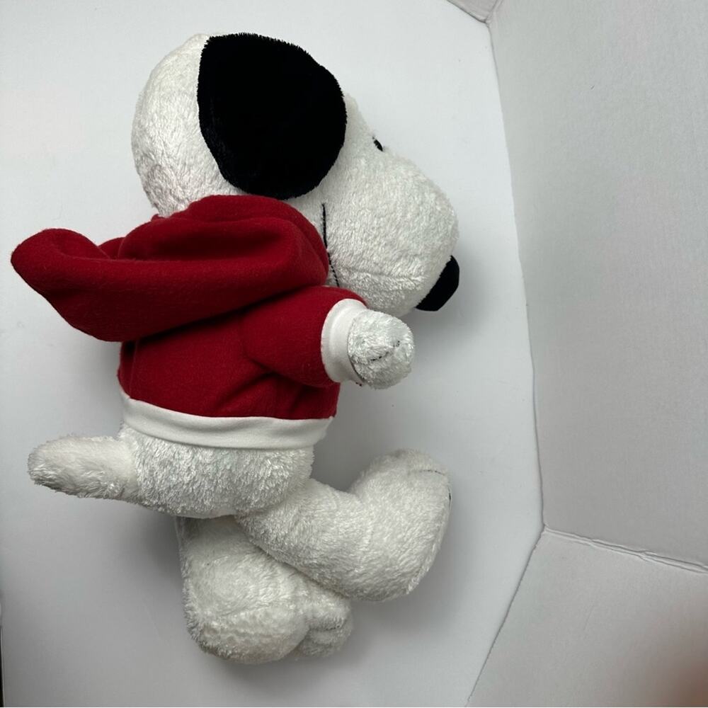 Peanuts Snoopy Macy's Hoodie Large Plush Pellet Stuffed Vintage 2006 - Picture 5 of 13